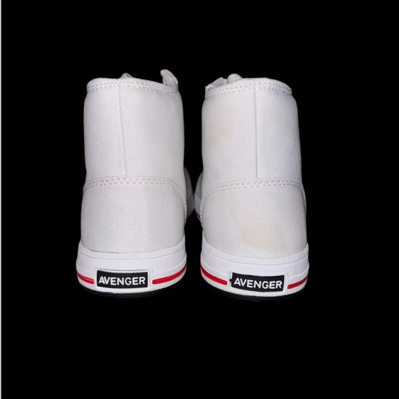 AVENGER white work boots Blade High canvas tennis shoes...